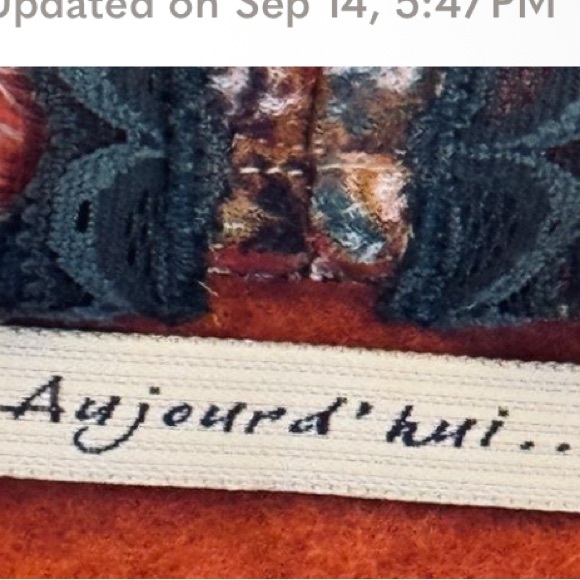 Aujourd' Hui. Multicolored Western Jacket. Large. - Picture 2 of 11